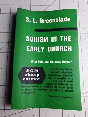 Cover of Schism In The Early Church