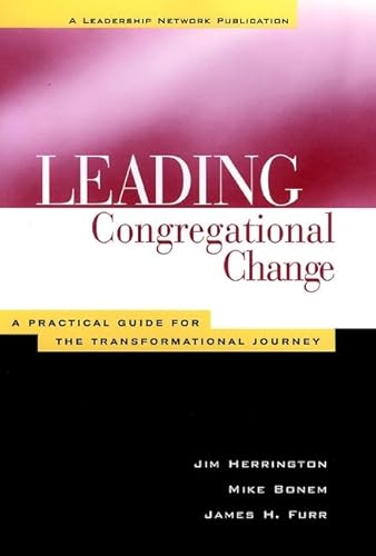 Cover of Leading Congregational change - a practical guide for the transformational journey