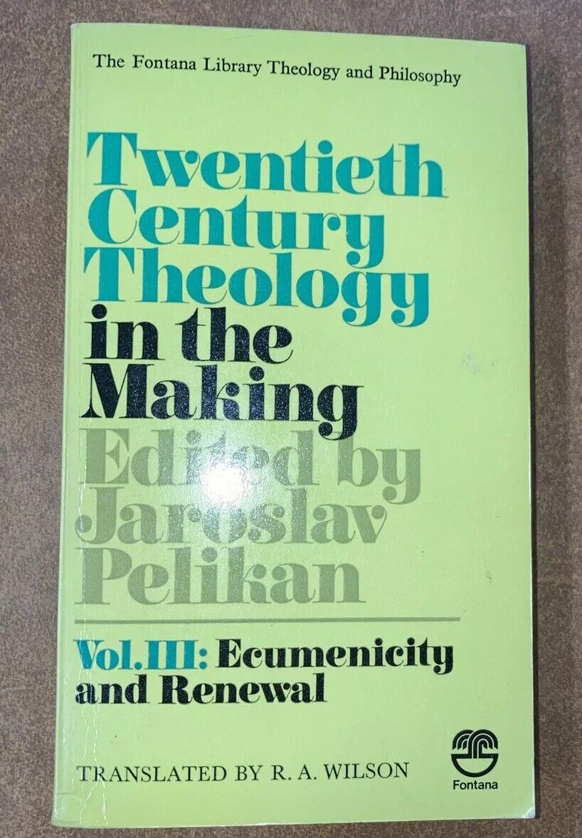 Cover of Twentieth Century Theology in the Making - Volume 3