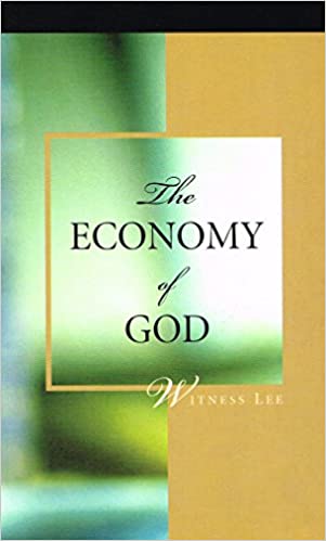 Cover of The Economy of God