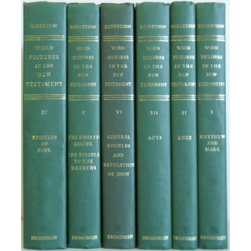 Cover of Word Pictures In The New testament - 6 Volume Set