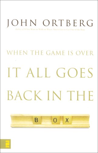 Cover of When the Game is Over It all Goes Back in the Box.