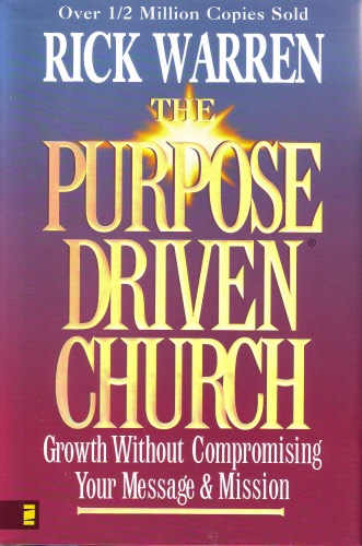 Cover of The purpose driven church