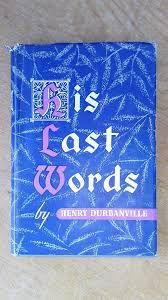 Cover of His Last Words
