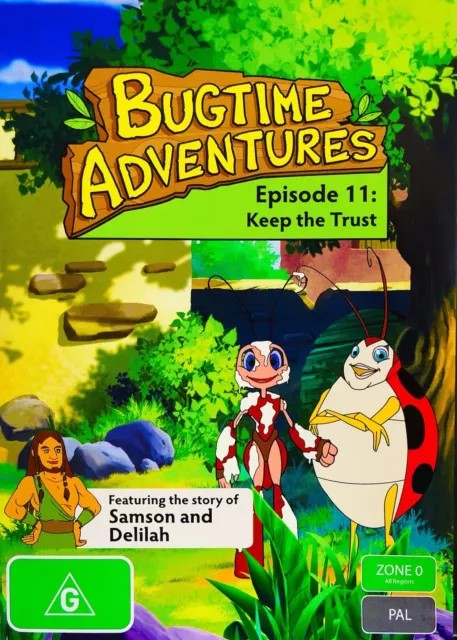 Cover of Bugtime Adventures Episode 11 - Samson and Delilah - DVD