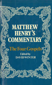 Cover of Matthew Henrys Commentary The Four Gospels