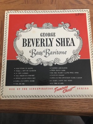 Cover of George Beverly Shea - Bass Baritone - Vynl