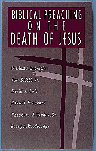 Cover of Biblical preaching on the death of Jesus