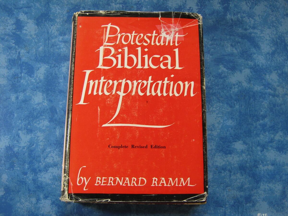 Cover of Protestant Biblical Interpretation