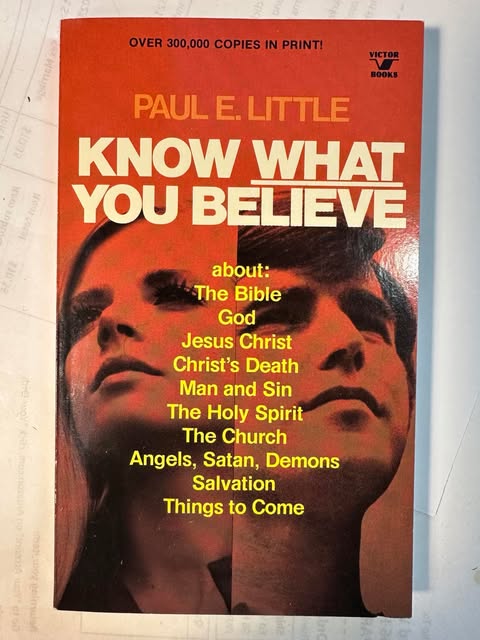 Cover of Know What You Believe