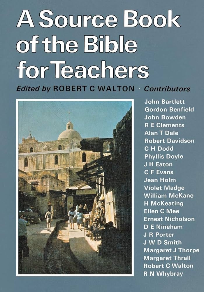 Cover of A Source Book of the Bible for Teachers - RS