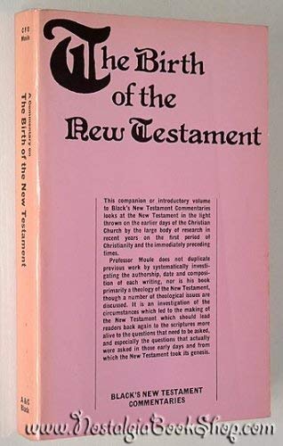 Cover of The Birth of the New Testament ( Blacks )