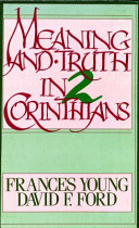Cover of Meaning and Truth in 2 Corinthians
