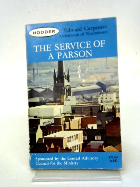 Cover of The Service Of A Parson