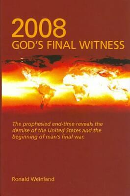 Cover of 2008 Gods Final Witness