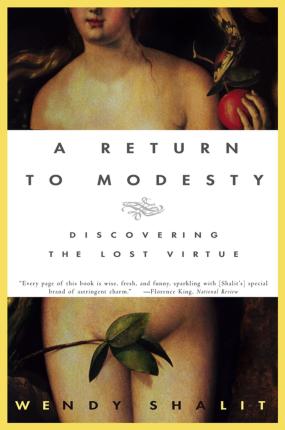 Cover of A RETURN TO MODESTY