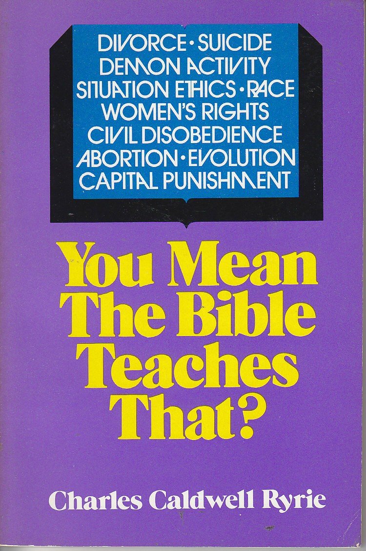 Cover of You Mean the Bible Teaches That