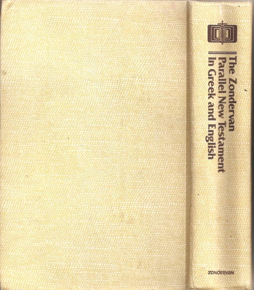 Cover of The Zondervan Parallel New Testament in Greek and English