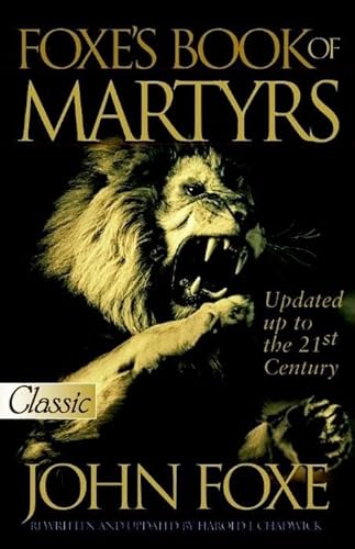 Cover of The New Foxes Book of Martyrs
