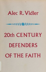 Cover of 20th Century Defenders of the Faith