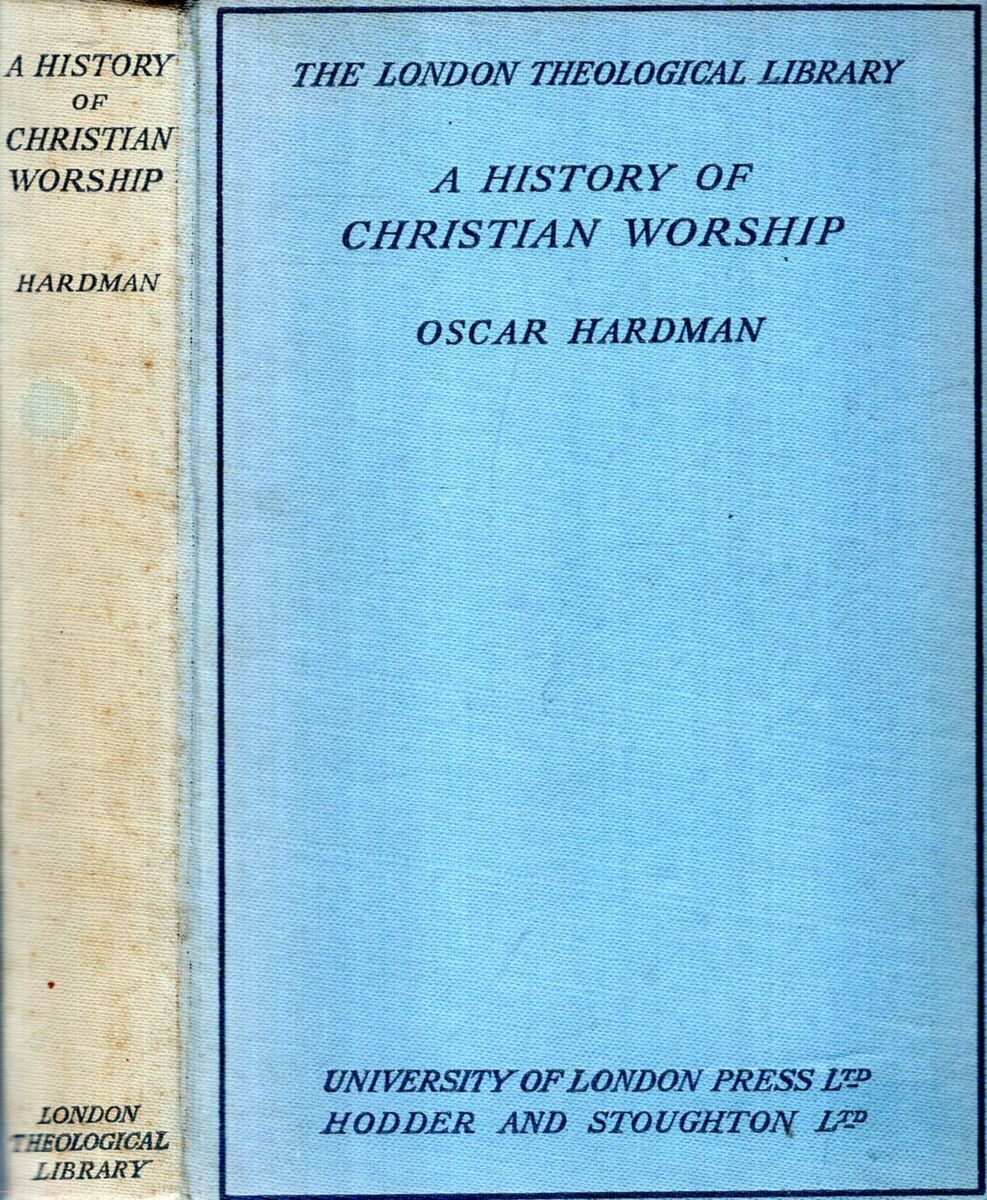 Cover of A History Of Christian Worship