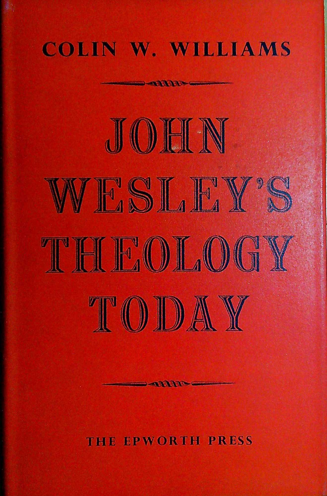 Cover of John Wesleys Theology Today