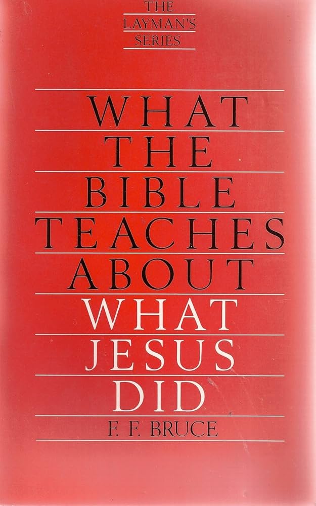Cover of What the Bible Teaches About What Jesus Did - ( Bruce )