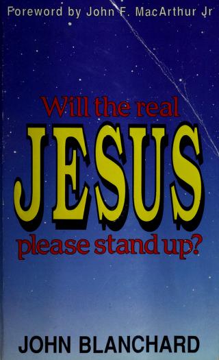 Cover of Will the Real Jesus Please Stand Up