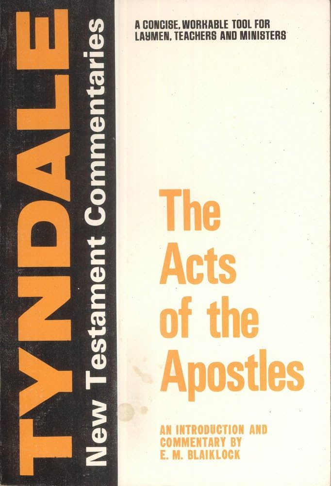 Cover of The Acts of the Apostles -Tyndale