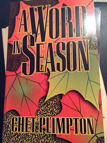 Cover of A Word in Season (Plimpton)