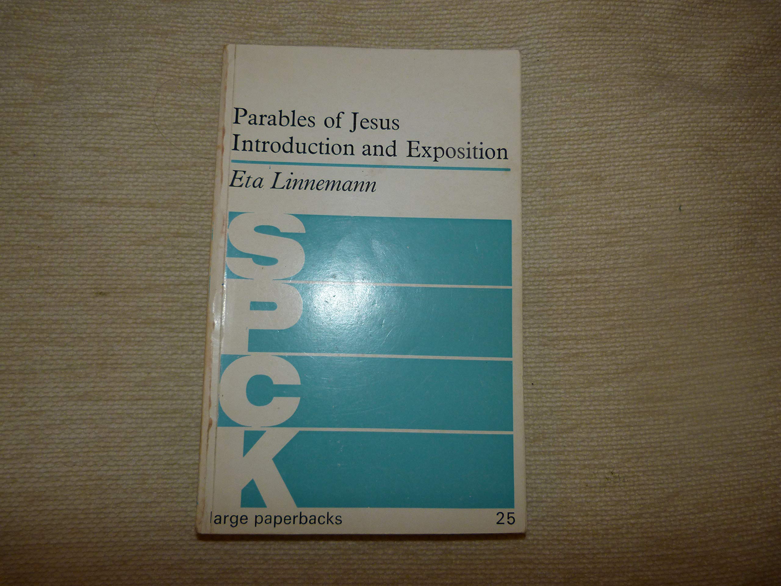 Cover of Parables Of Jesus - Introduction And Exposition
