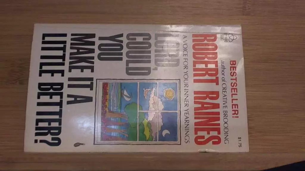 Cover of Lord Could You Make It A Little Better?