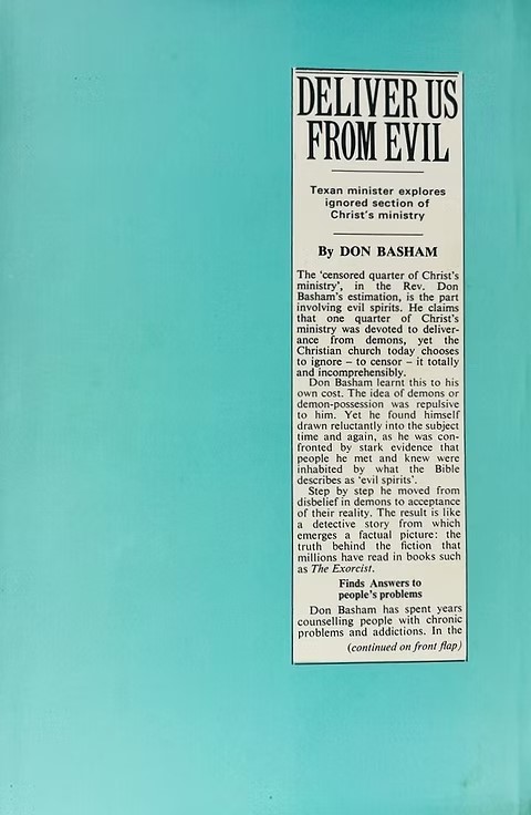Cover of Deliver Us From Evil